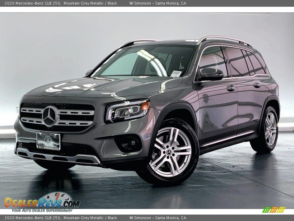 2020 Mercedes-Benz GLB 250 Mountain Grey Metallic / Black Photo #12