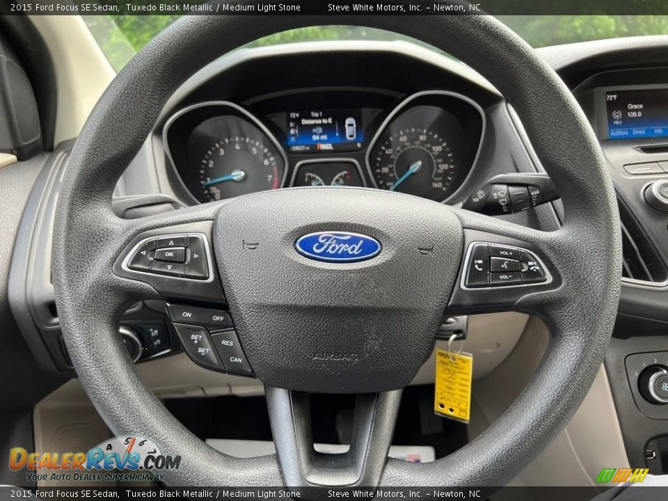 2015 Ford Focus SE Sedan Steering Wheel Photo #17