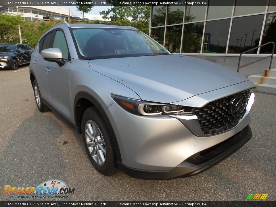 Sonic Silver Metallic 2023 Mazda CX-5 S Select AWD Photo #9