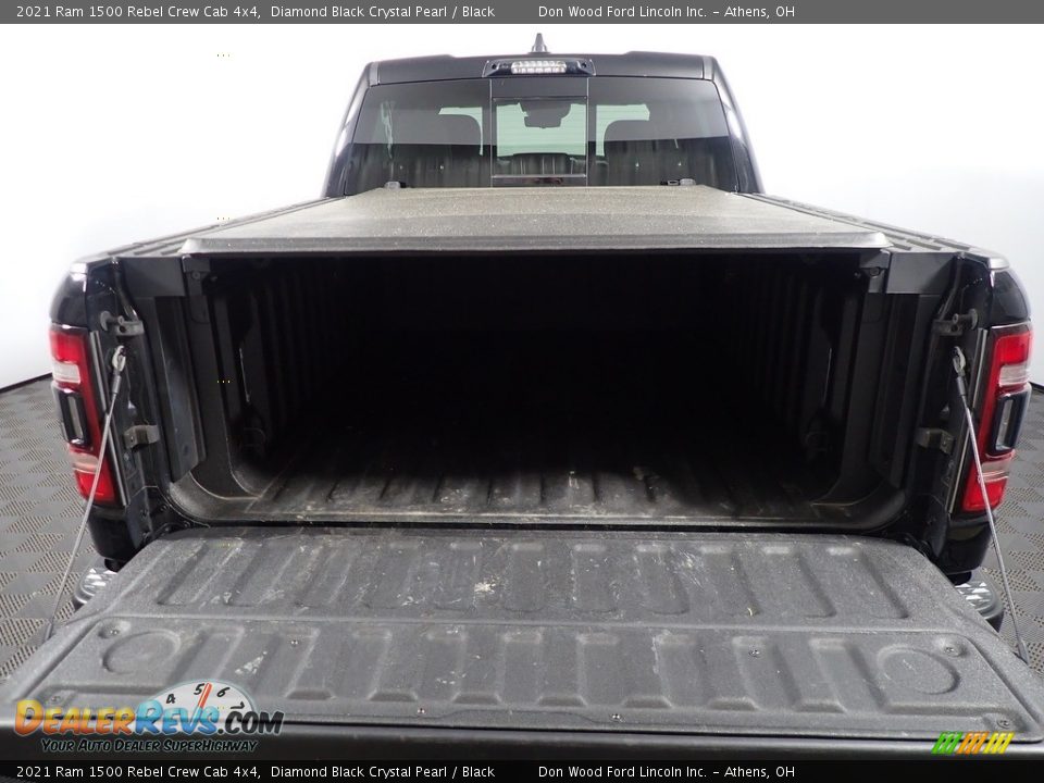 2021 Ram 1500 Rebel Crew Cab 4x4 Diamond Black Crystal Pearl / Black Photo #16