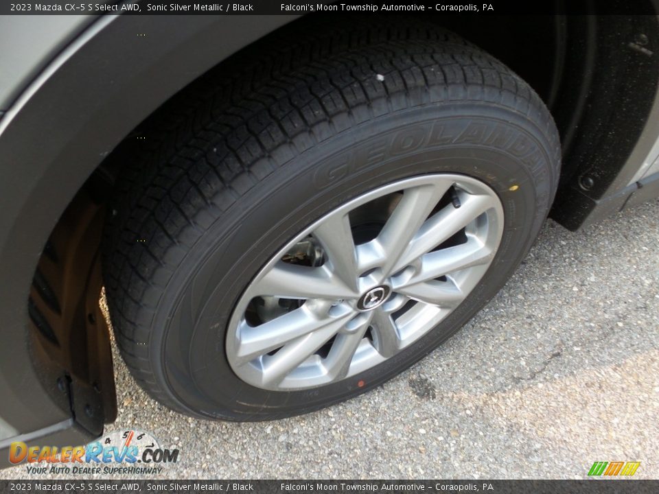 2023 Mazda CX-5 S Select AWD Sonic Silver Metallic / Black Photo #10