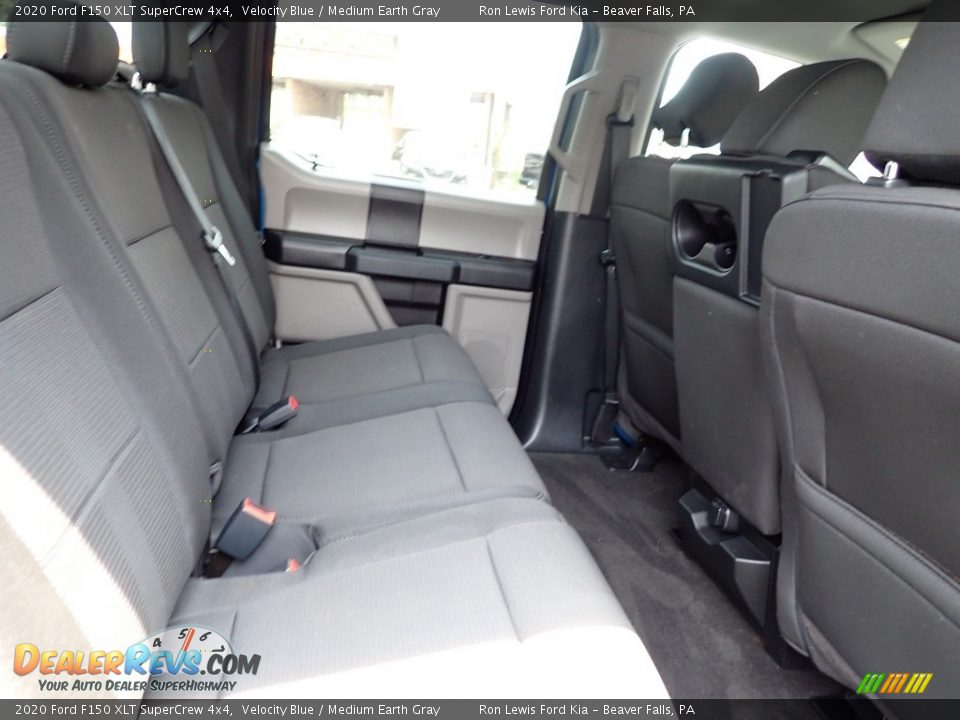 2020 Ford F150 XLT SuperCrew 4x4 Velocity Blue / Medium Earth Gray Photo #10