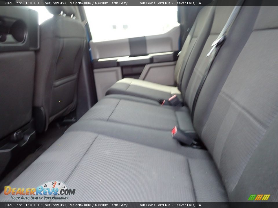 2020 Ford F150 XLT SuperCrew 4x4 Velocity Blue / Medium Earth Gray Photo #13