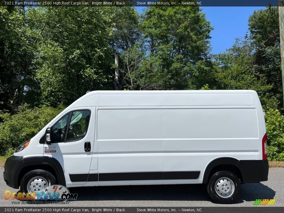 2021 Ram ProMaster 2500 High Roof Cargo Van Bright White / Black Photo #1