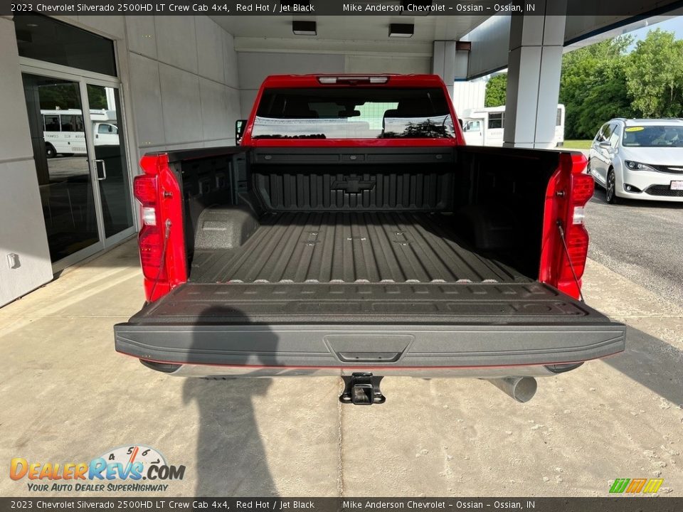 2023 Chevrolet Silverado 2500HD LT Crew Cab 4x4 Red Hot / Jet Black Photo #9