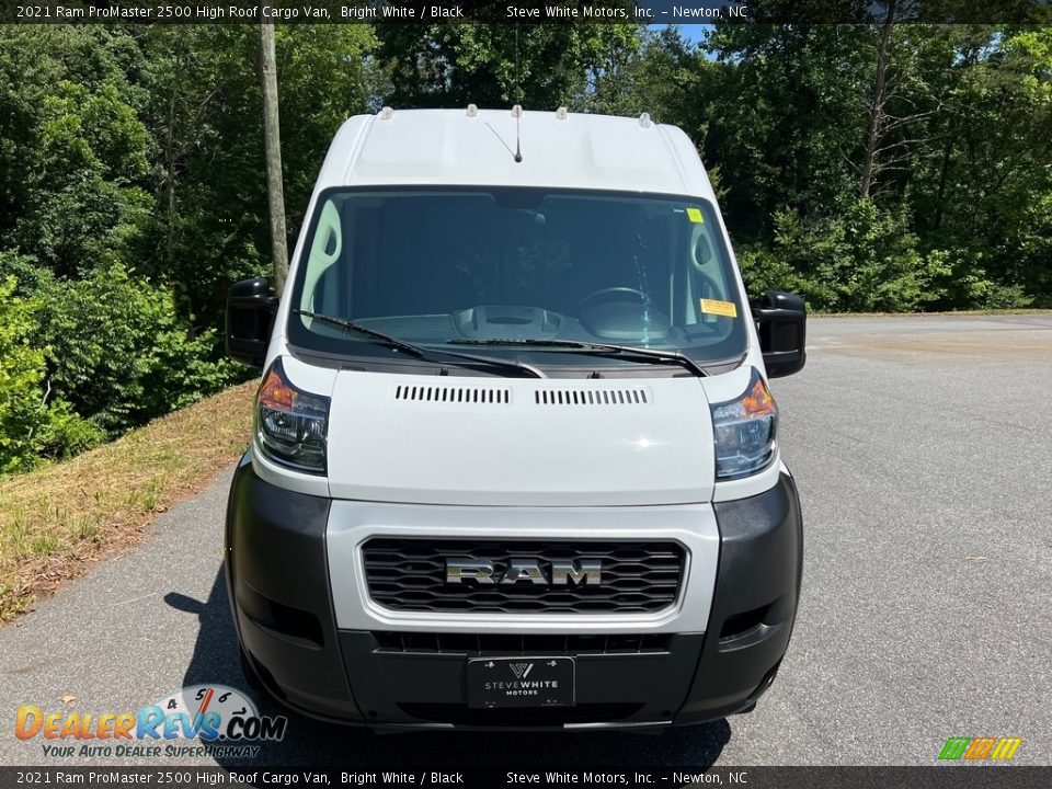 2021 Ram ProMaster 2500 High Roof Cargo Van Bright White / Black Photo #3