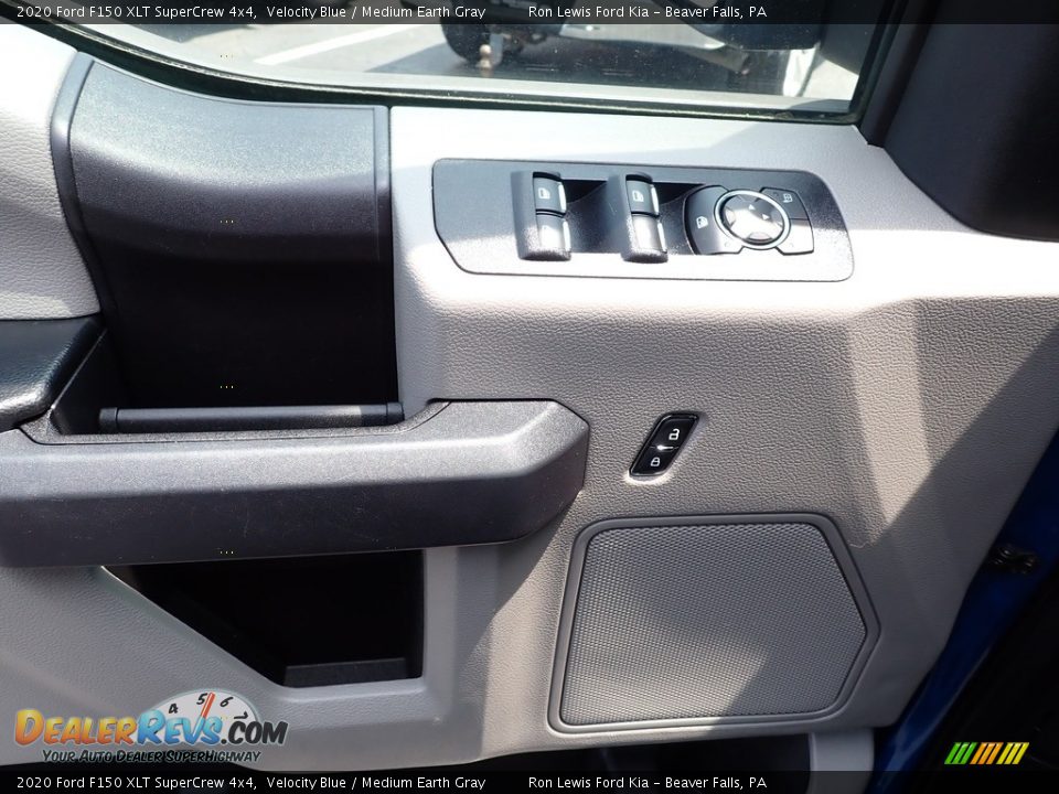 2020 Ford F150 XLT SuperCrew 4x4 Velocity Blue / Medium Earth Gray Photo #15