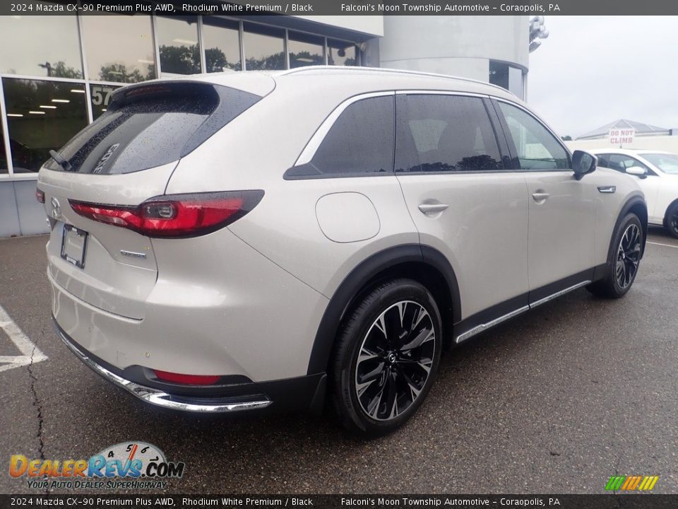 2024 Mazda CX-90 Premium Plus AWD Rhodium White Premium / Black Photo #2