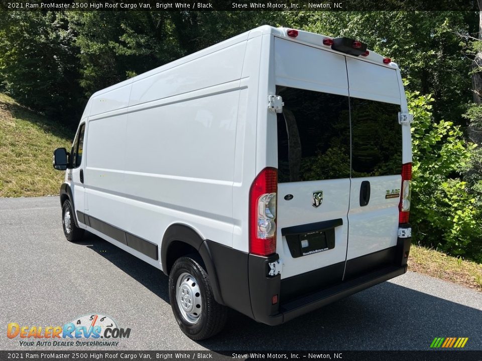 2021 Ram ProMaster 2500 High Roof Cargo Van Bright White / Black Photo #10