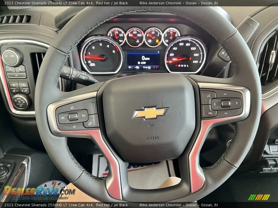 2023 Chevrolet Silverado 2500HD LT Crew Cab 4x4 Steering Wheel Photo #17