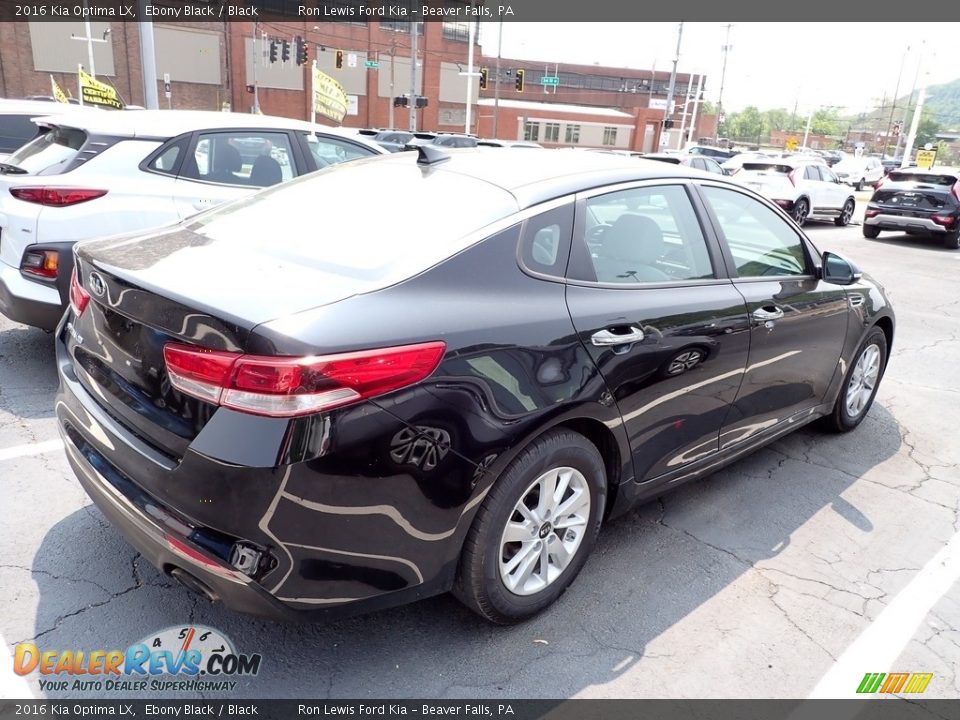 2016 Kia Optima LX Ebony Black / Black Photo #9