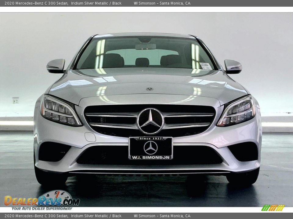 2020 Mercedes-Benz C 300 Sedan Iridium Silver Metallic / Black Photo #2