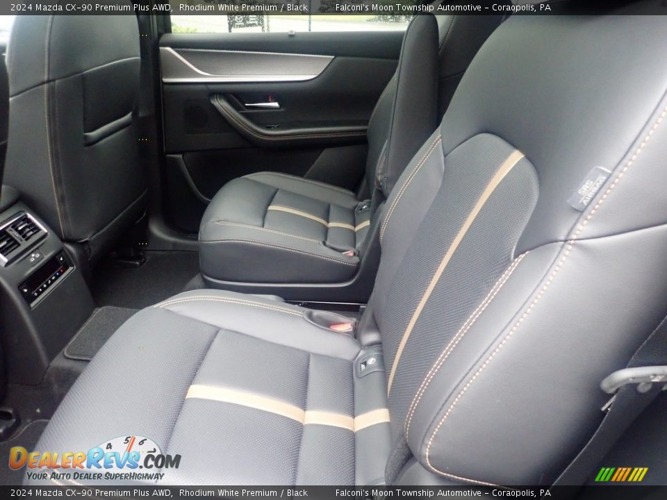 Rear Seat of 2024 Mazda CX-90 Premium Plus AWD Photo #12