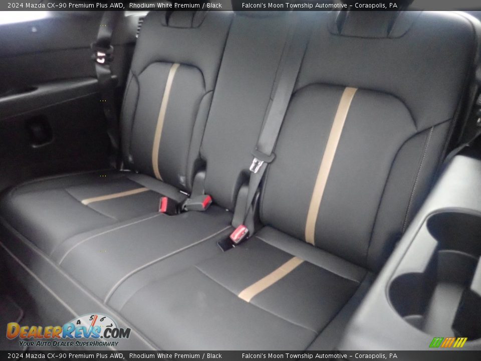 Rear Seat of 2024 Mazda CX-90 Premium Plus AWD Photo #13