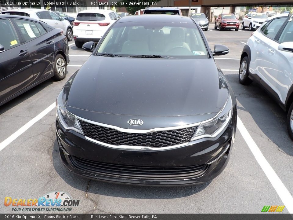 2016 Kia Optima LX Ebony Black / Black Photo #11