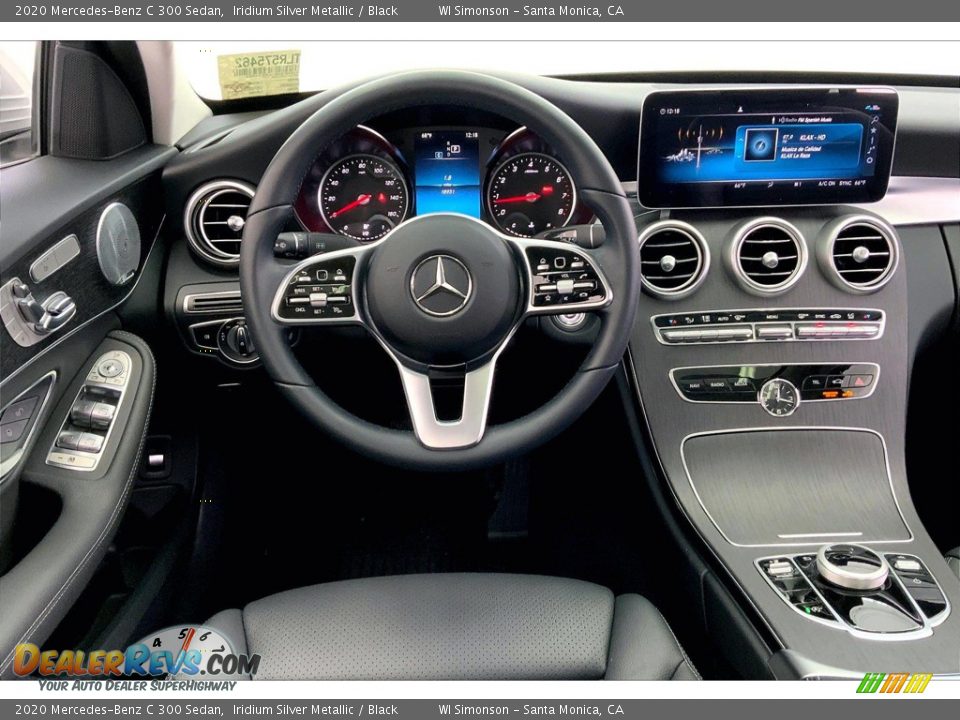 2020 Mercedes-Benz C 300 Sedan Iridium Silver Metallic / Black Photo #4