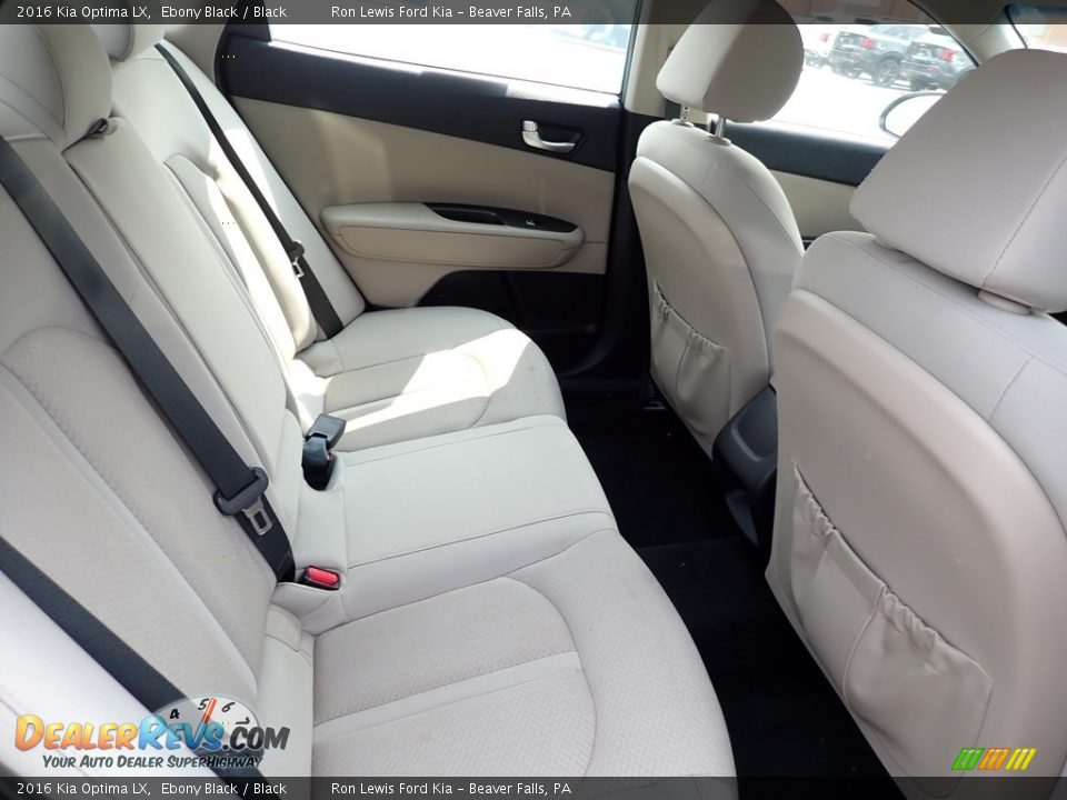 Rear Seat of 2016 Kia Optima LX Photo #14