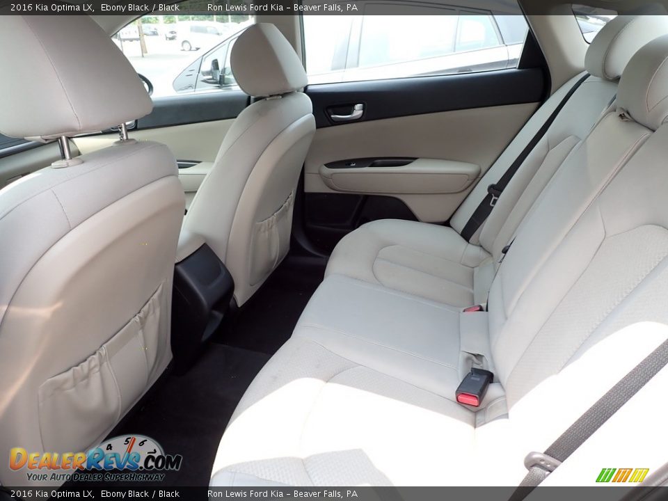 Rear Seat of 2016 Kia Optima LX Photo #15