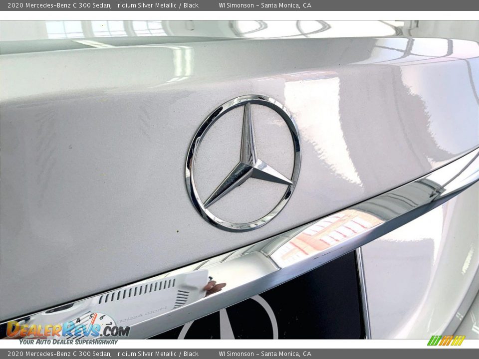 2020 Mercedes-Benz C 300 Sedan Iridium Silver Metallic / Black Photo #7