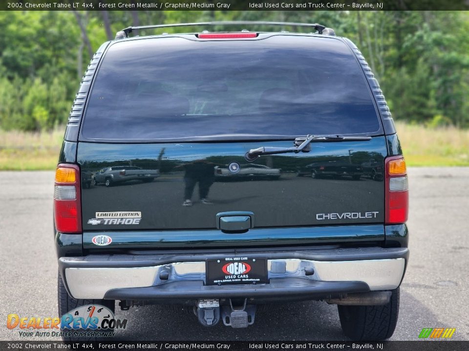 2002 Chevrolet Tahoe LT 4x4 Forest Green Metallic / Graphite/Medium Gray Photo #4