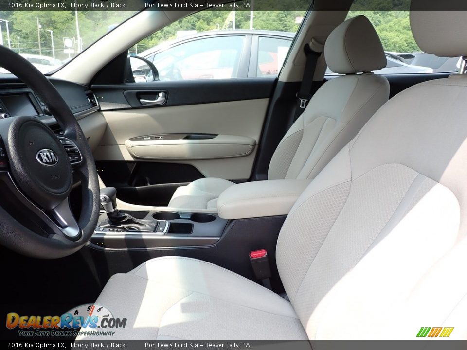 Front Seat of 2016 Kia Optima LX Photo #16