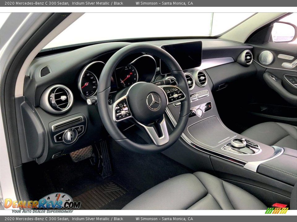 2020 Mercedes-Benz C 300 Sedan Iridium Silver Metallic / Black Photo #13