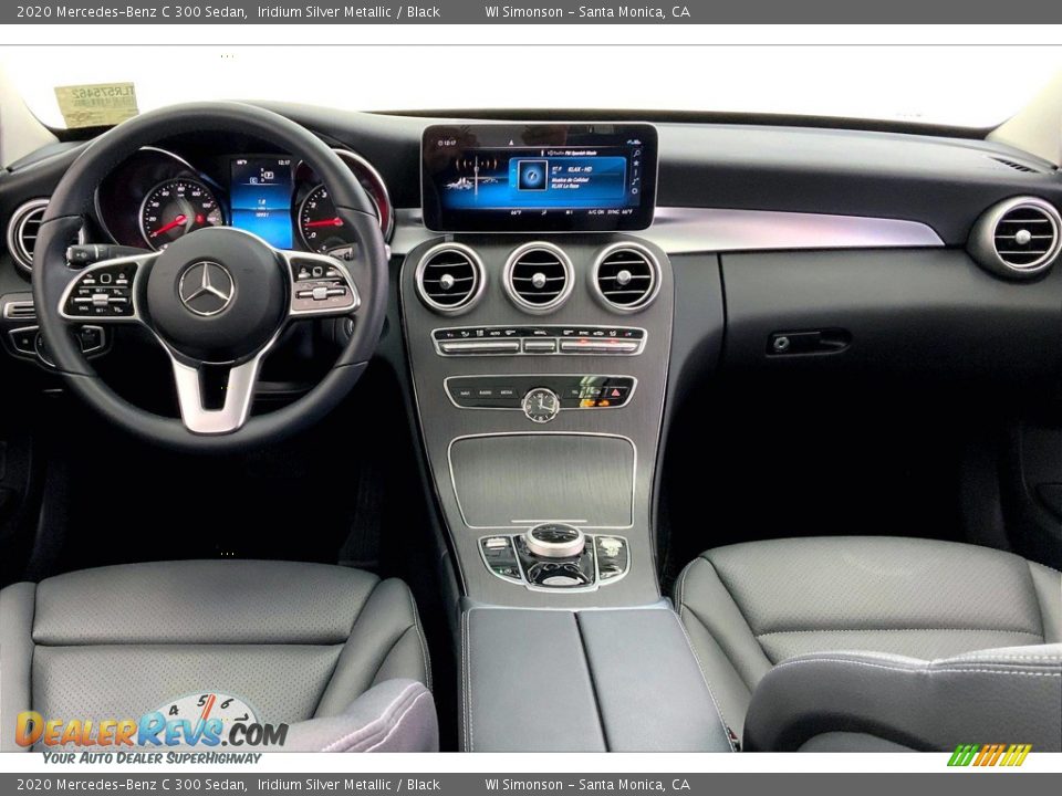 2020 Mercedes-Benz C 300 Sedan Iridium Silver Metallic / Black Photo #14