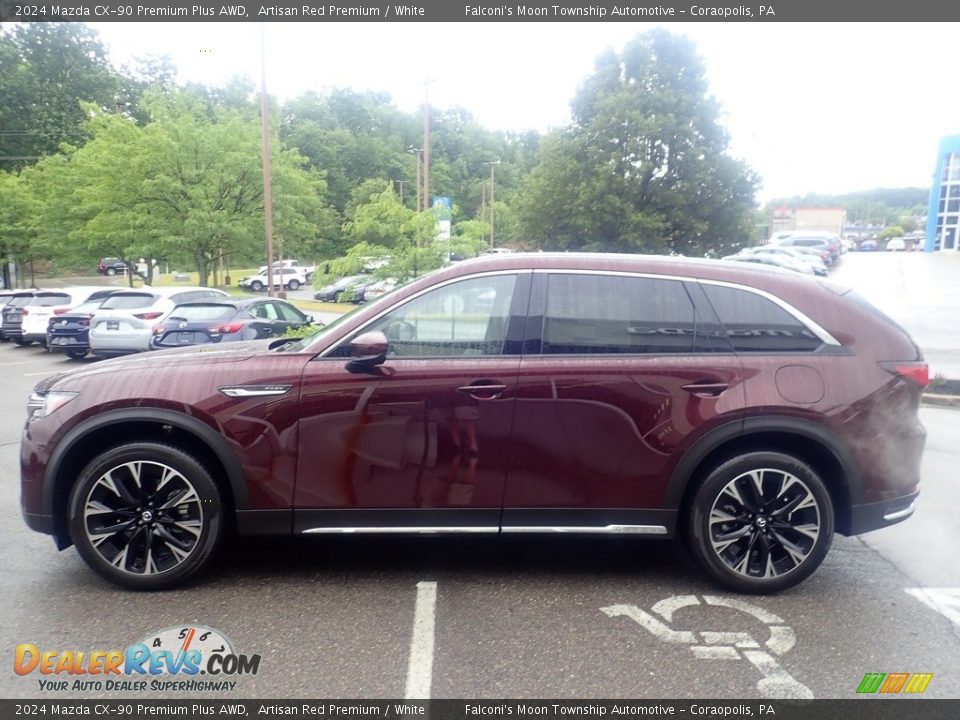 Artisan Red Premium 2024 Mazda CX-90 Premium Plus AWD Photo #6