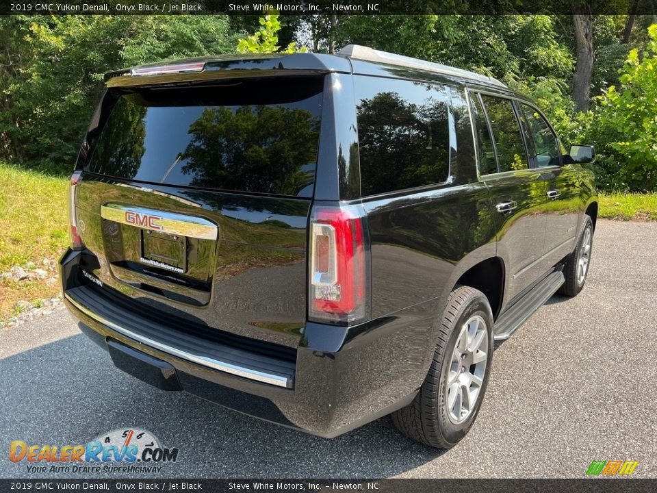 2019 GMC Yukon Denali Onyx Black / Jet Black Photo #7