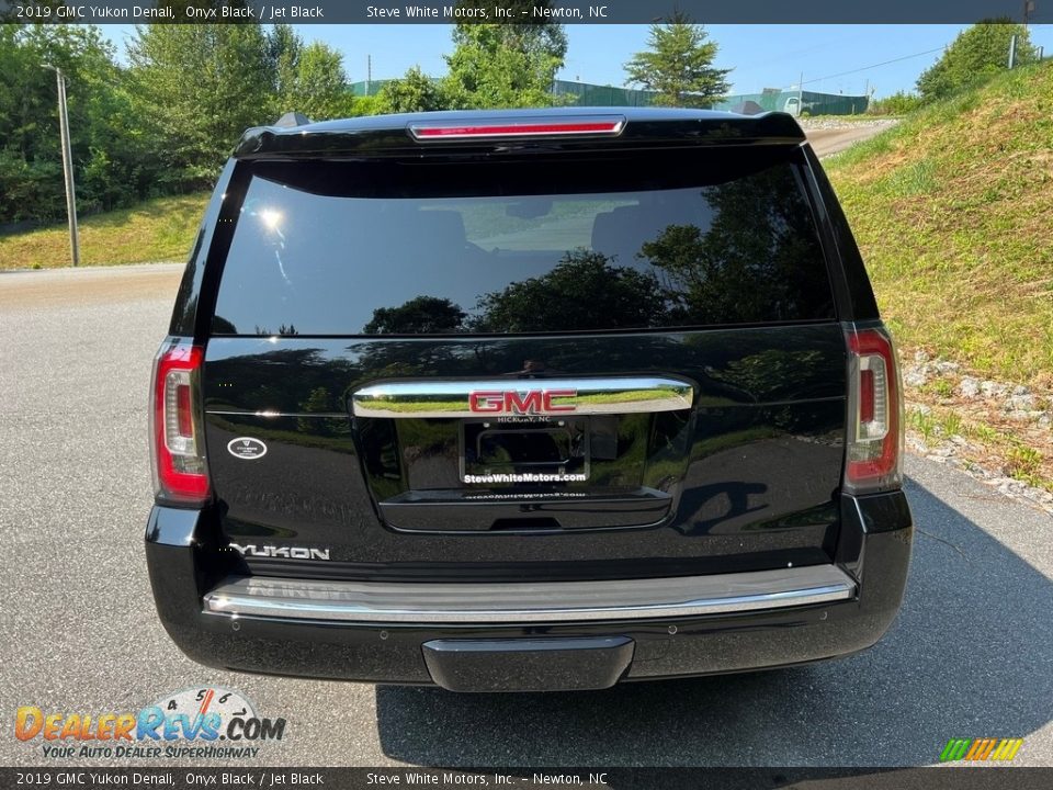 2019 GMC Yukon Denali Onyx Black / Jet Black Photo #8