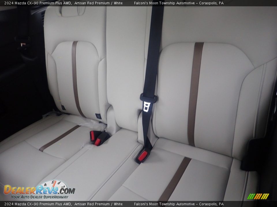 Rear Seat of 2024 Mazda CX-90 Premium Plus AWD Photo #13