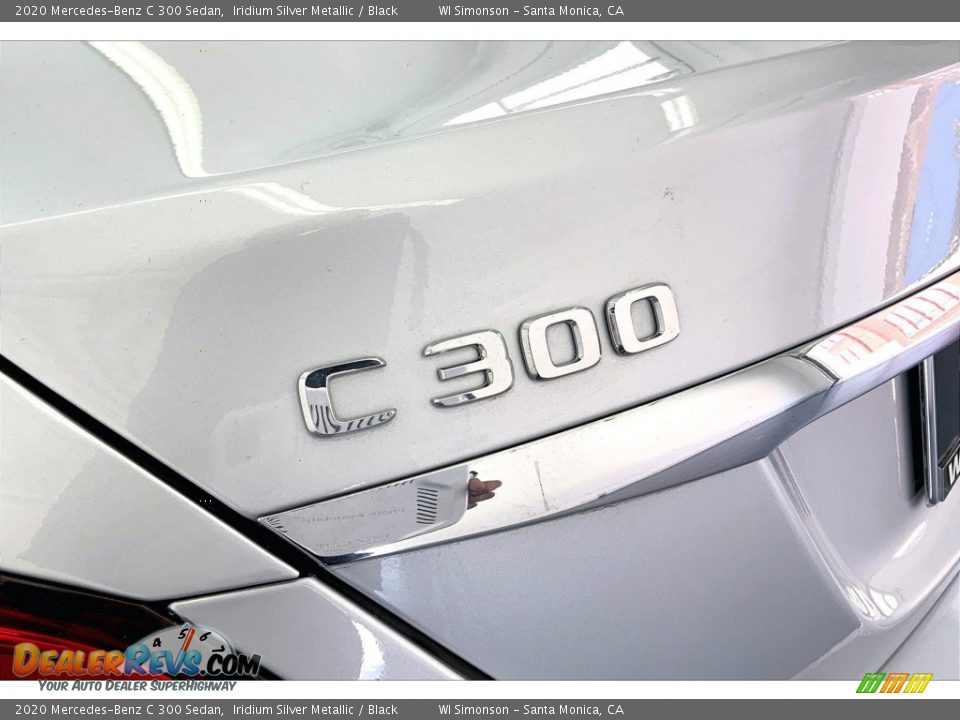 2020 Mercedes-Benz C 300 Sedan Iridium Silver Metallic / Black Photo #30