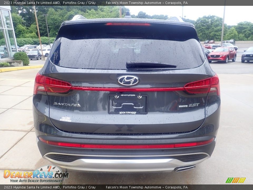 2023 Hyundai Santa Fe Limited AWD Portofino Gray / Gray Photo #3