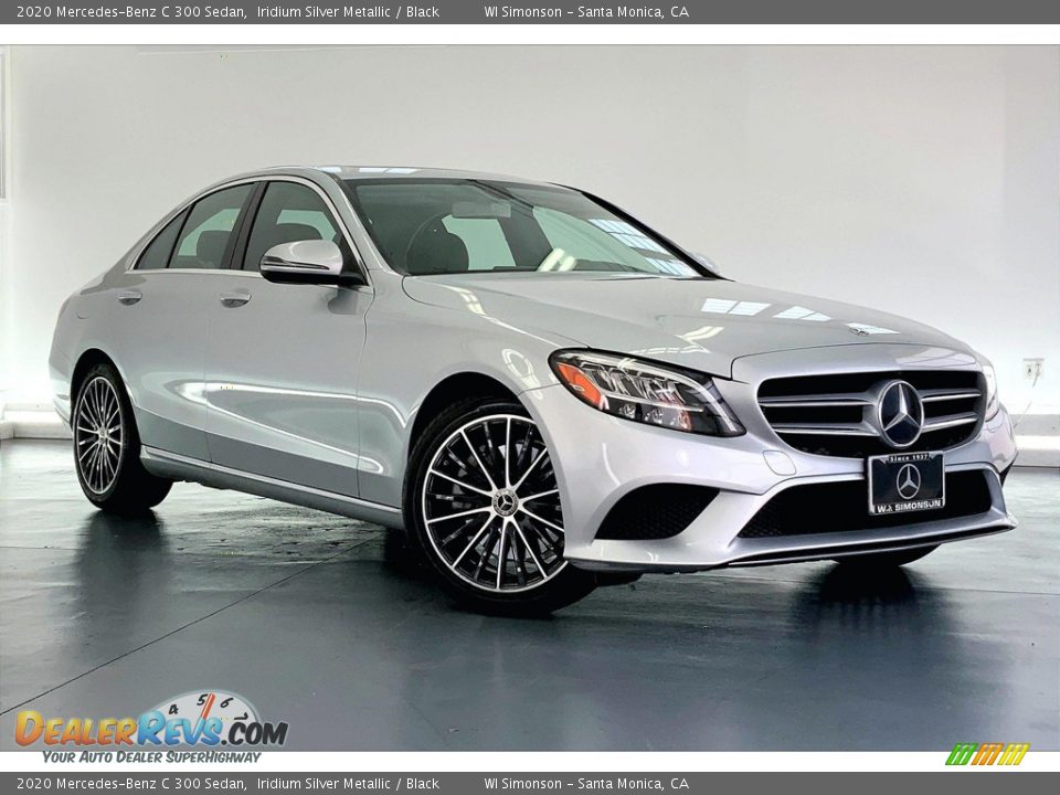 2020 Mercedes-Benz C 300 Sedan Iridium Silver Metallic / Black Photo #33