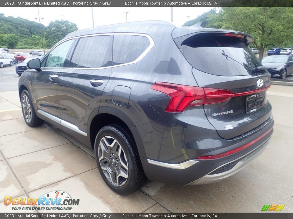 2023 Hyundai Santa Fe Limited AWD Portofino Gray / Gray Photo #5