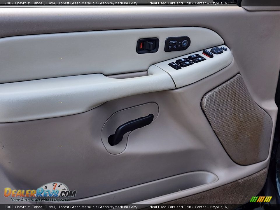 2002 Chevrolet Tahoe LT 4x4 Forest Green Metallic / Graphite/Medium Gray Photo #30