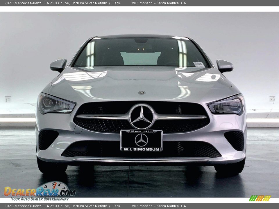 2020 Mercedes-Benz CLA 250 Coupe Iridium Silver Metallic / Black Photo #2