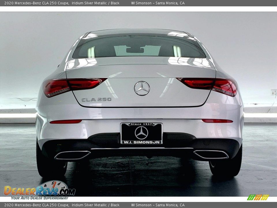 2020 Mercedes-Benz CLA 250 Coupe Iridium Silver Metallic / Black Photo #3