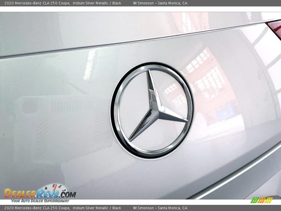 2020 Mercedes-Benz CLA 250 Coupe Iridium Silver Metallic / Black Photo #7
