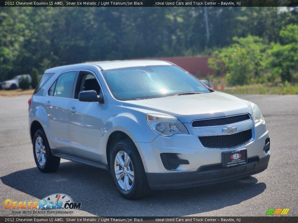 2012 Chevrolet Equinox LS AWD Silver Ice Metallic / Light Titanium/Jet Black Photo #2