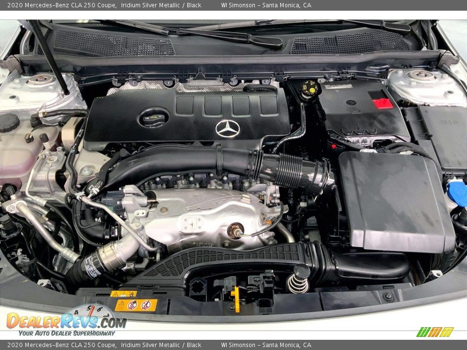 2020 Mercedes-Benz CLA 250 Coupe 2.0 Liter Twin-Turbocharged DOHC 16-Valve VVT 4 Cylinder Engine Photo #9