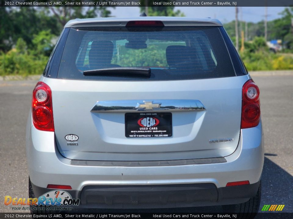 2012 Chevrolet Equinox LS AWD Silver Ice Metallic / Light Titanium/Jet Black Photo #4