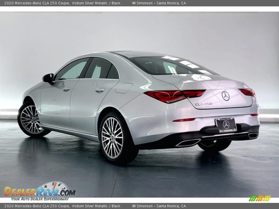 2020 Mercedes-Benz CLA 250 Coupe Iridium Silver Metallic / Black Photo #10