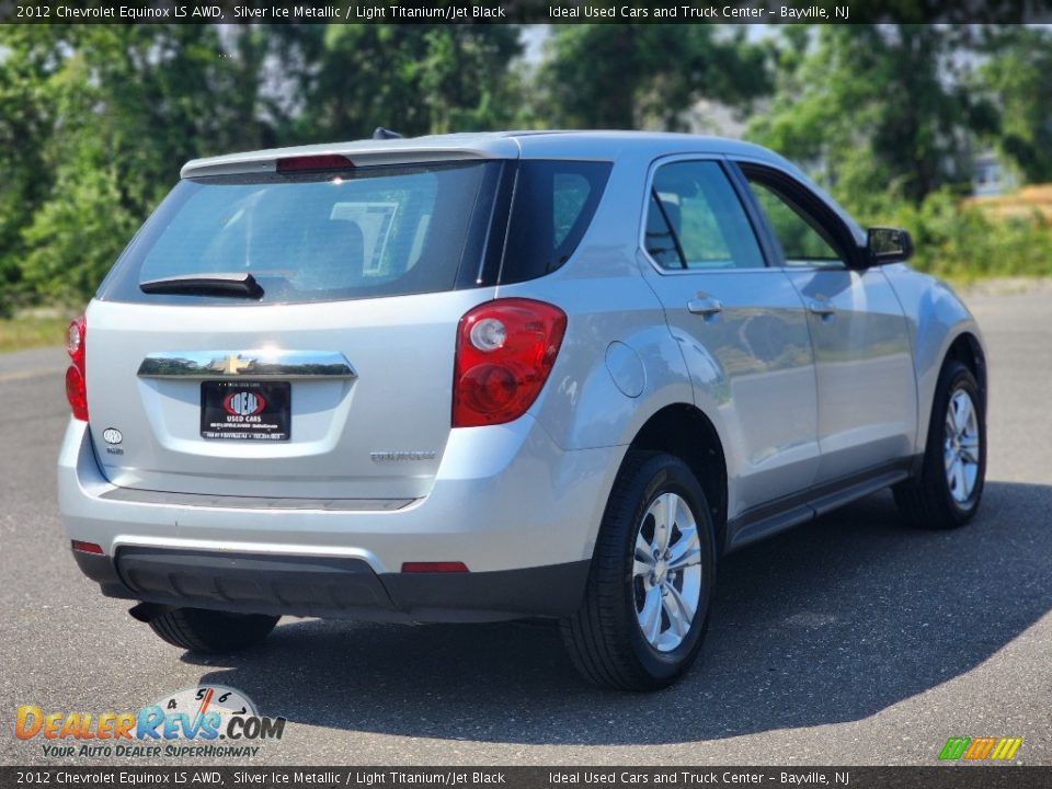 2012 Chevrolet Equinox LS AWD Silver Ice Metallic / Light Titanium/Jet Black Photo #5