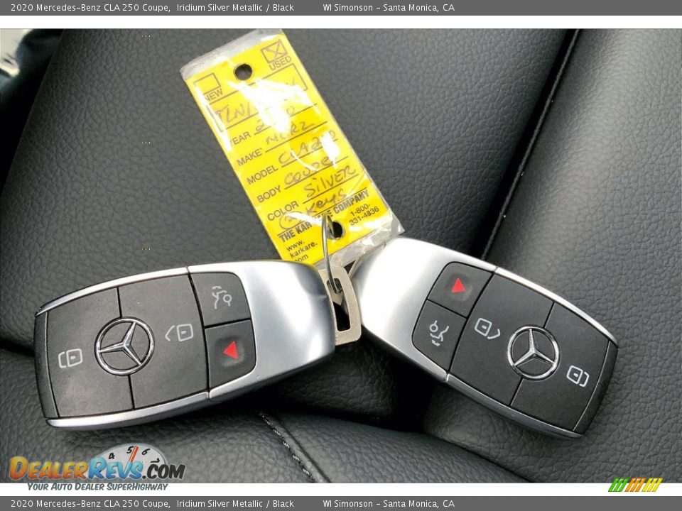 Keys of 2020 Mercedes-Benz CLA 250 Coupe Photo #11