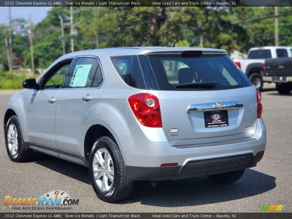 2012 Chevrolet Equinox LS AWD Silver Ice Metallic / Light Titanium/Jet Black Photo #6