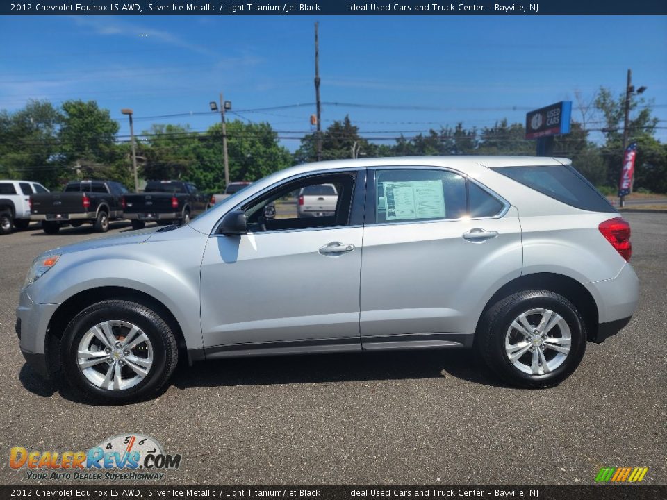 2012 Chevrolet Equinox LS AWD Silver Ice Metallic / Light Titanium/Jet Black Photo #7