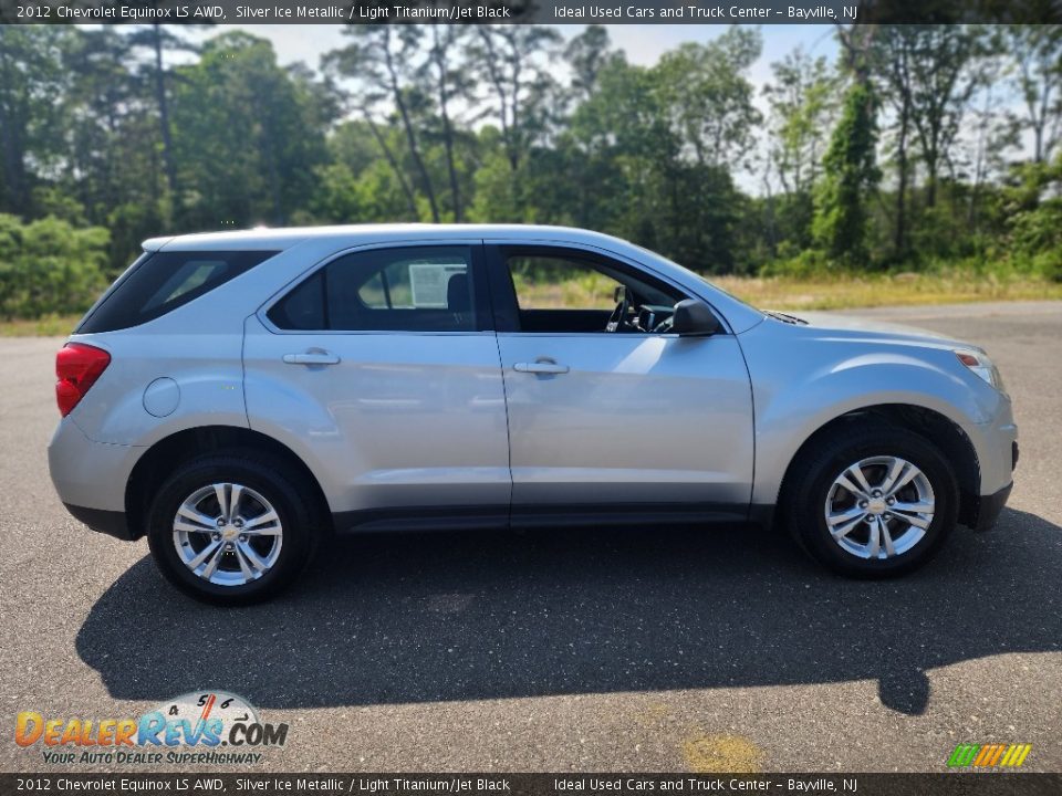 2012 Chevrolet Equinox LS AWD Silver Ice Metallic / Light Titanium/Jet Black Photo #8