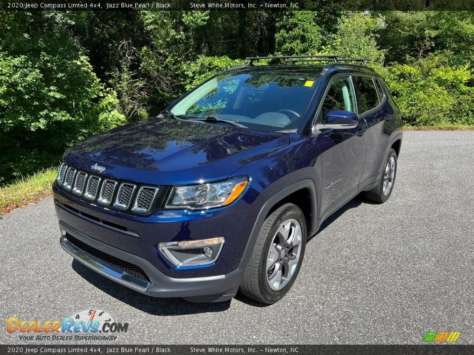 2020 Jeep Compass Limted 4x4 Jazz Blue Pearl / Black Photo #2