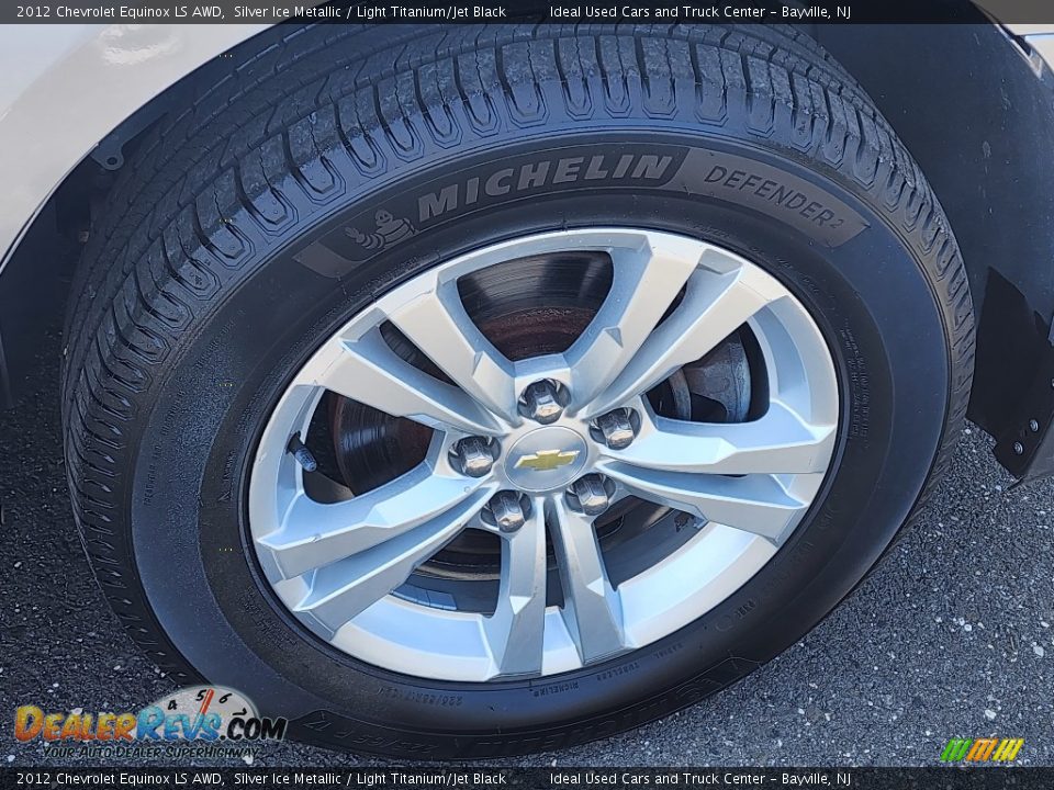 2012 Chevrolet Equinox LS AWD Silver Ice Metallic / Light Titanium/Jet Black Photo #9